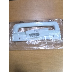 TIRADOR PUERTA FRIGORIFICO ZANUSSI, DISTANCIA TORNILLOS SUJECCION 133MM, RECAMBIO ORIGINAL,  2236231011 - Imagen 1