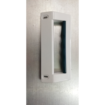 TIRADOR PUERTA FRIGORIFICO ZANUSSI, RECAMBIO ALTERNATIVO, distancia entre tornillos 132mm,  A144788 - Imagen 2