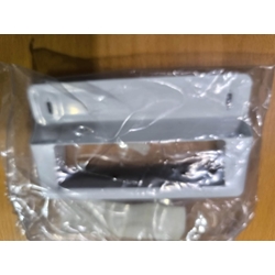 TIRADOR PUERTA FRIGORÍFICO ZANUSSI, RECAMBIO ORIGINAL, MODELOS ZFC, ZFD, ZFT, ZVF, tirador sin tapon, (referencia tapon tornillo 2230030013 ) MEDIDAS 160X85MM, ANCLAJE 132MM, 2062404039 - Imagen 2