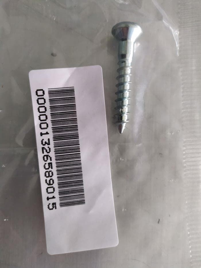 TORNILLO CONTRAPESO CUBA LAVADORA ZANUSSI,  6/7 KG, 1326589015 - Imagen 2