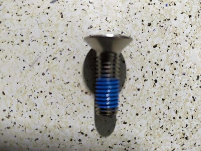 TORNILLO POLEA AVADORA, M10, INOX, LARGO 25MM, PARA SUJECCION DE POLEA AL EJE LAVADORA, CABEZA CONICA, 5191350270 - Imagen 1