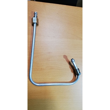 TUBO COCINA CORBERO, ZANUSSI, TUBO GAS DE GRIFO A QUEMADOR ENCIMERA GRANDE, LARGO 390MM, TUBO ALUMINIO 7MM, CON TUERCAS, RECAMBIO ORIGINAL, 3423747017 - Imagen 1