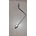 TUBO COCINA CORBERO, ZANUSSI, TUBO GAS DE GRIFO A QUEMADOR ENCIMERA MEDIANO, LARGO 370MM, TUBO ALUMINIO 7MM, CON TUERCAS, RECAMBIO ORIGINAL, 3429250016B - Imagen 1