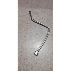 TUBO COCINA CORBERO, ZANUSSI, TUBO GAS DE GRIFO A QUEMADOR ENCIMERA MEDIANO, LARGO 370MM, TUBO ALUMINIO 7MM, CON TUERCAS, RECAMBIO ORIGINAL, 3429250016B - Imagen 2