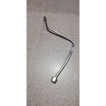 TUBO COCINA CORBERO, ZANUSSI, TUBO GAS DE GRIFO A QUEMADOR ENCIMERA MEDIANO, LARGO 370MM, TUBO ALUMINIO 7MM, CON TUERCAS, RECAMBIO ORIGINAL, 3429250016B - Imagen 2