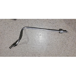 TUBO COCINA CORBERO, ZANUSSI, TUBO GAS DE GRIFO A QUEMADOR ENCIMERA PEQUEÑO, LARGO 360MM, TUBO ALUMINIO 7MM, CON TUERCAS, RECAMBIO ORIGINAL, 3429250016D - Imagen 1