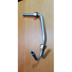 TUBO COCINA CORBERO, ZANUSSI, TUBO GAS DE GRIFO A QUEMADOR HORNO GRILL, LARGO 280MM, DIAMETRO 8MM, CON TUERCAS, RECAMBIO ORIGINAL, 3429250016A - Imagen 1