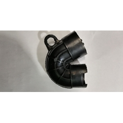 TUBO DEPOSITO RESISTENCIA, GOMA CURVA, DIAMETRO 38 MM, LARGO 160/60 MM, H761926 - Imagen 2