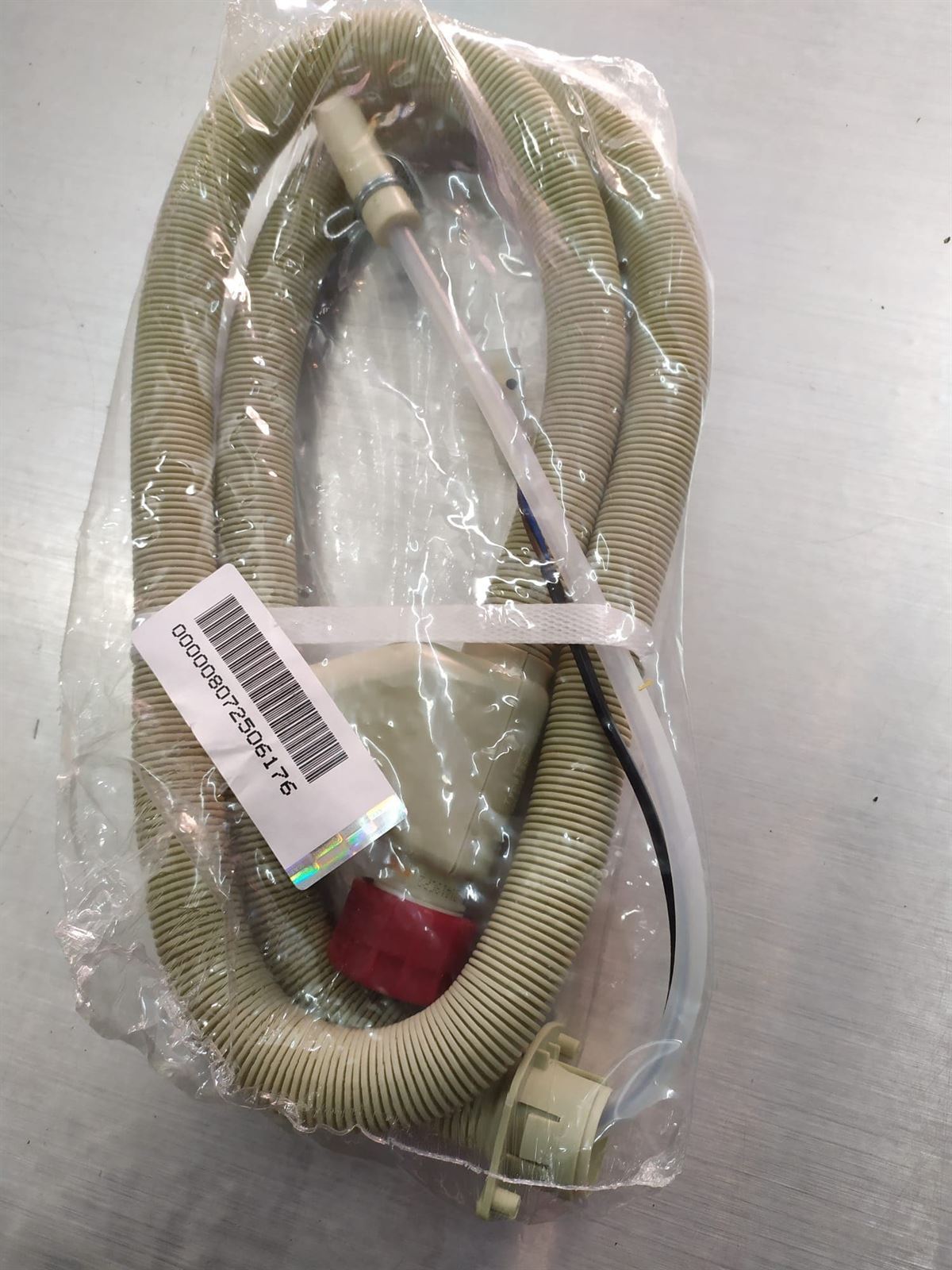 TUBO ENTRADA AGUA AQUASTOP, ELECTROLUX, AEG, ZANUSSI, ROSCA 3/4, RECAMBIO ORIGINAL,   8072506176,   140180589016 - Imagen 1