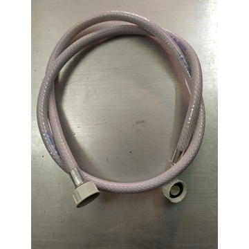 TUBO ENTRADA AGUA, TUERCA PLASTICA CON JUNTA GOMA, ROSCA 3/4,  1500MM, CON JUNTAS, 10 BAR, C00494694 - Imagen 2