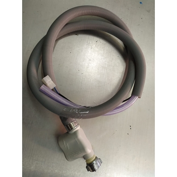 TUBO ENTRADA AQUASTOP, LAVADORA FAGOR, ROSCA METALICA 3/4, LARGO 2 METROS, TUBO 10/15 MM, V77I000E6 - Imagen 1