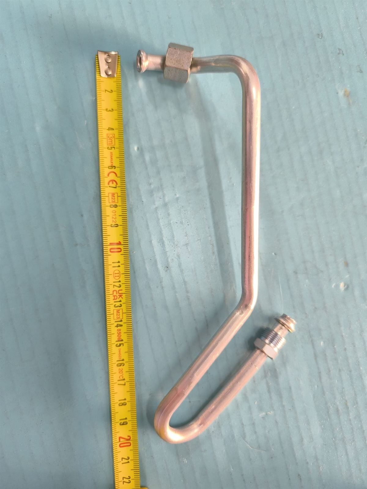 TUBO QUEMADOR COCINA FAGOR, FUEGO SEMIRAPIDO, TUBO DE GRIFO A COPA, 320MM, C36E018A7B - Imagen 1