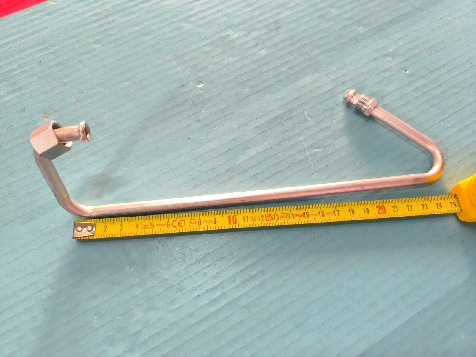 TUBO QUEMADOR COCINA FAGOR, FUEGO SEMIRAPIDO, TUBO DE GRIFO A COPA, 400MM,  C36E018A7 - Imagen 1
