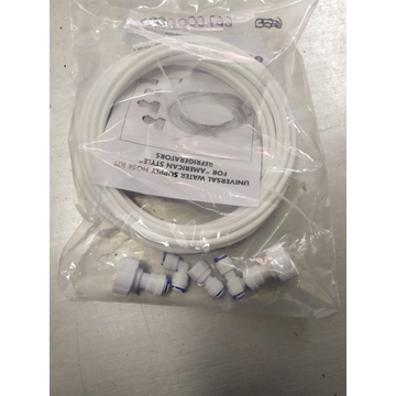 TUBO TOMA AGUA FRIGORIFICO AMERICANO, TUBO POLIETILENO 1/4 PULGADA+KIT ACCESORIOS, 6 METROS,  A6670000002 - Imagen 1