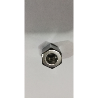 TUERCA SUJECCION TURBINA MOTOR HORNO CONVECCION, AEG, ELECTROLUX, ZANUSSI, ROSCA IZQUIERDA, M6, RECAMBIO ORIGINAL, 3302724004 - Imagen 2