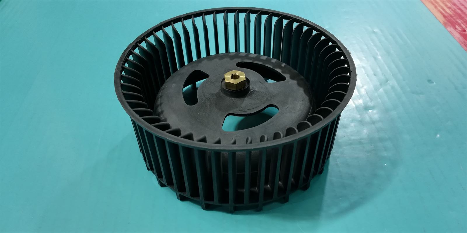 TURBINA CAMPANA ZANUUSI, ELECTROLUX, TURBINA DERECHA, DIAMETRO 130MM, EJE 5MM, RECAMBIO ORIGINAL, 50248783008 - Imagen 3