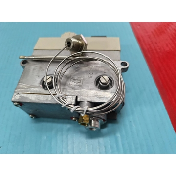 VALVULA FREIDORA TERMOSTATICA, GAS, CON SONDA ROSCABLE, 120/200 ºC, ENTRADA 1/2, SALIDA 3/8 PULGADA, CAPILAR 800MM, TERMOPAR M9, PILOTO M10, 0710740 - Imagen 2