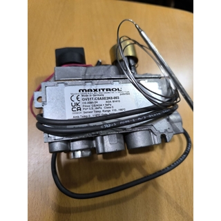 VALVULA FREIDORA TERMOSTATICA, GAS, TEMPERATURA 110- 190 ºC,  ENTRADA/SALIDA 3/8, MERTIK, TERMOPAR M9, PILOTO M10,   GV30TC5AJ - Imagen 1