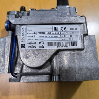 VALVULA GAS HORNO FAGOR, 230V, 30 MILIBAR, 1/2 PULGADA, TERMOPAR M9, PILOTO M10, FD920,FG710,FG720,FG9-20,FG9-40, 010575 - Imagen 1