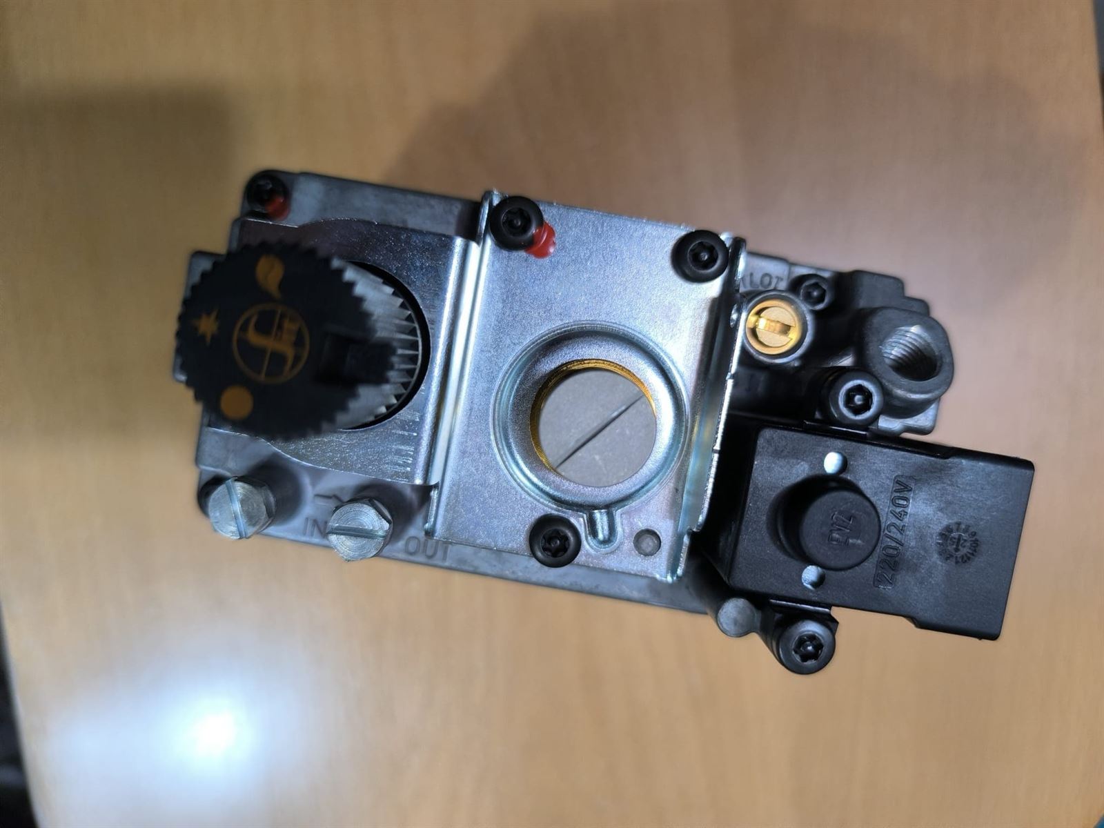 VALVULA GAS HORNO FAGOR, 230V, 30 MILIBAR, 1/2 PULGADA, TERMOPAR M9, PILOTO M10, FD920,FG710,FG720,FG9-20,FG9-40, 010575 - Imagen 3