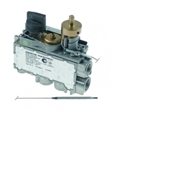 VALVULA HORNO GAS, TERMOSTATICA, MERTIK, GV30T-C5AGEAK0-001, TEMPERATURA  100 / 340 °C, ENTRADA /SALIDA 3/8, PARA HORNO/ FRY TOP, PLANCHA ASAR, 106436 - Imagen 1