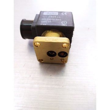 VALVULA MAGNETICA PARKER MAQUINA CAFE, 3 vías, 9W, AC, 230V, 32x32 mm, distancia agujeros 24mm,  ZB09,   370057 - Imagen 2