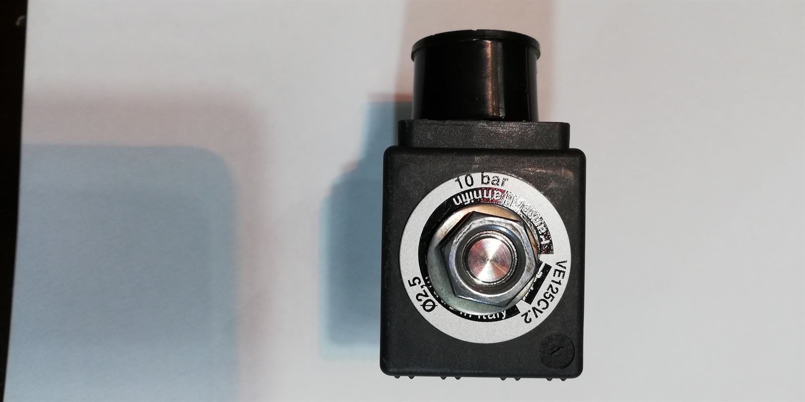 VALVULA MAGNETICA PARKER MAQUINA CAFE, 3 vías, 9W, AC, 230V, 32x32 mm, distancia agujeros 24mm,  ZB09,   370057 - Imagen 4
