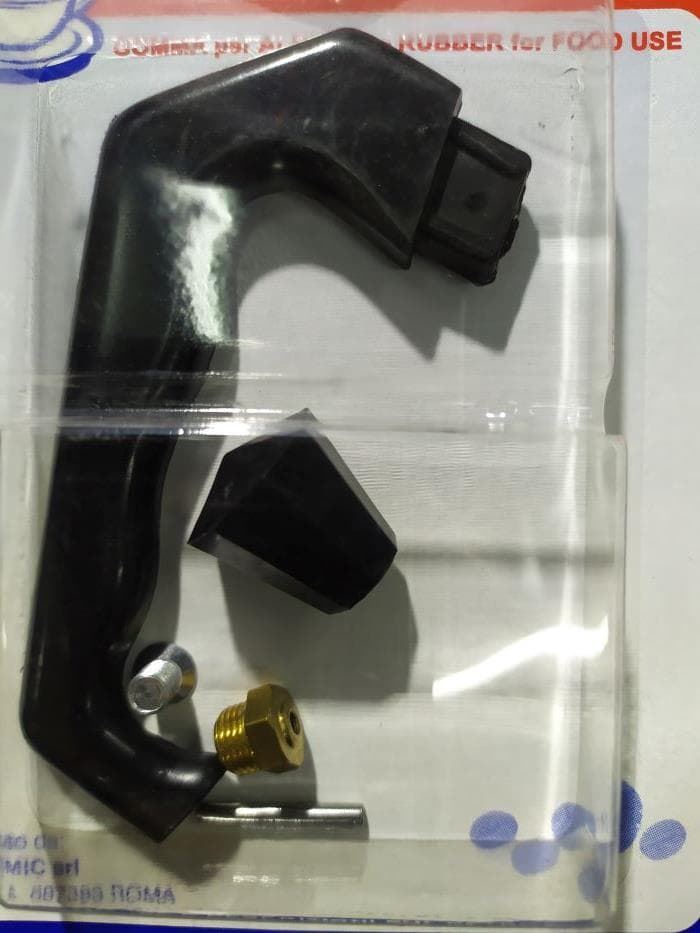 VALVULA SEGURIDAD CAFETERA ALUMINIO MOKA + ASA+POMO+TORNILLO+PASADOR,  7310001006 - Imagen 1