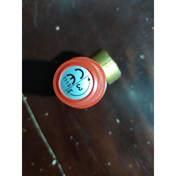 VALVULA SEGURIDAD CALDERA CALENTADOR GAS, 3 BAR, 1/2 PULGADA, MACHO HEMBRA,  312430 - Imagen 2