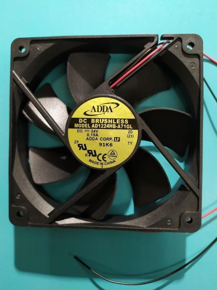 VENTILADOR AXIAL, 24V, DC, 5W, 0,19A, MEDIDAS 119 X 119 X 25 MM,   601159 - Imagen 1
