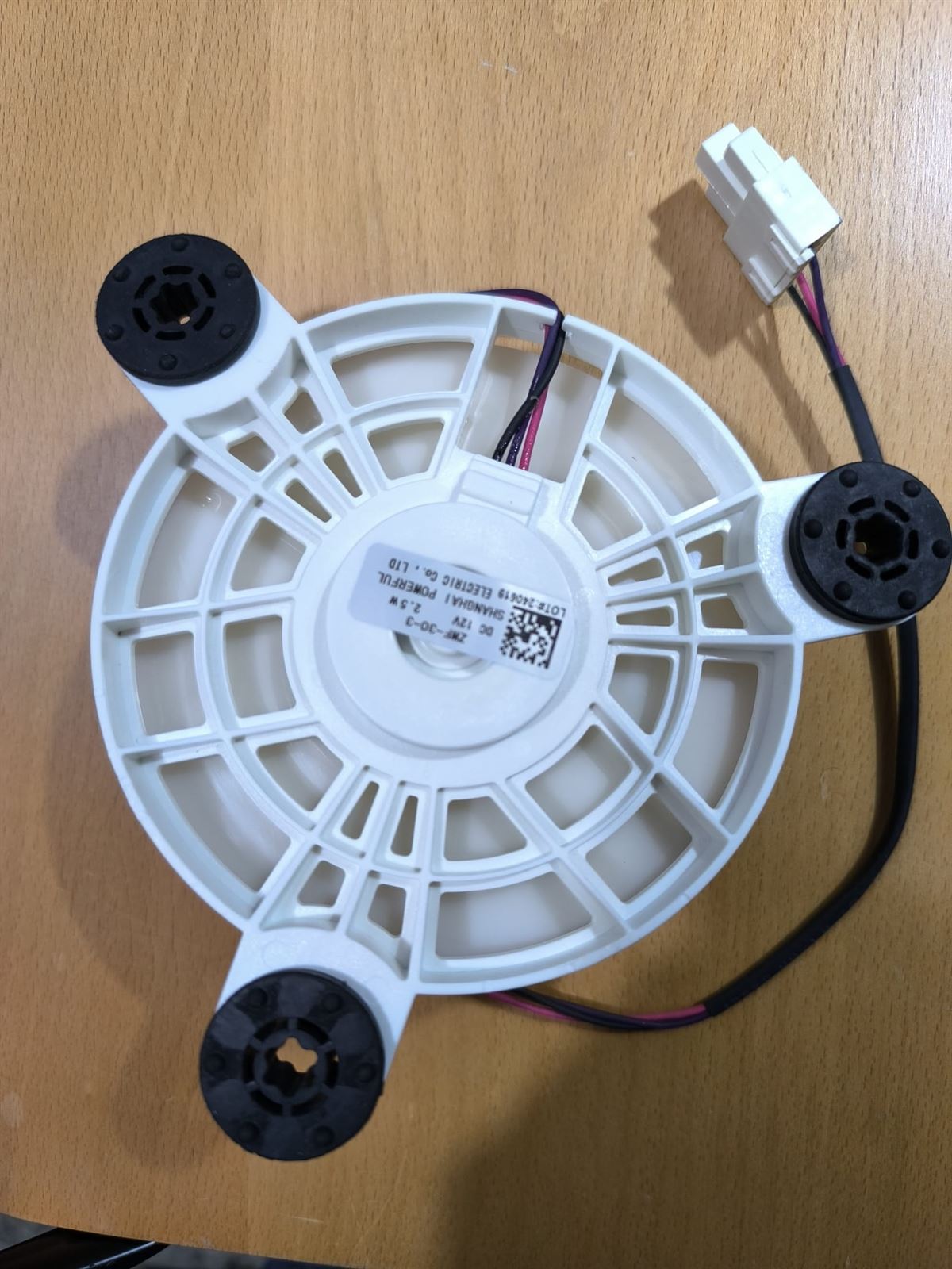 VENTILADOR EVAPORADOR FRIGORIFICO CANDY, CMICN5182WN,  11002015001802 - Imagen 1