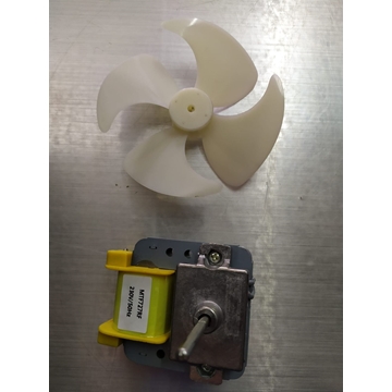 VENTILADOR EVAPORADOR NO-FROST, 230V, 9W, DIAMETRO EJE 4MM, LARGO EJE 40MM, DIAMETRO ASPAS 100MM,    16UN1009 - Imagen 2