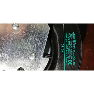 VENTILADOR HORNO WHIRLPOOL, 220V, 0,33A, 53W, 2300RPM, TURBINA 175MM, A141833 - Imagen 2