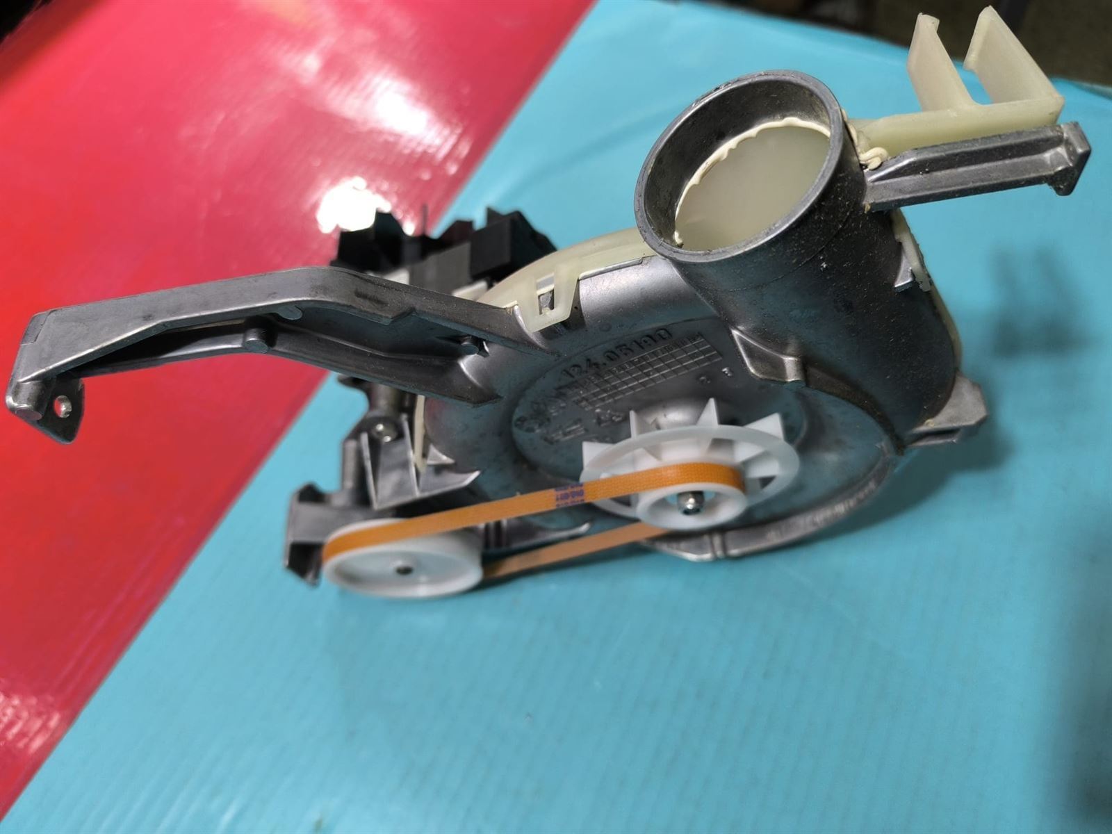 VENTILADOR MOTOR CORREA LAVASECADORA AEG, ELECTROLUX, ZANUSSI, W1003, 1248256107 - Imagen 1